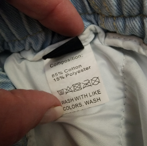 JEAN SHORTS sz large - Picture 5 of 5